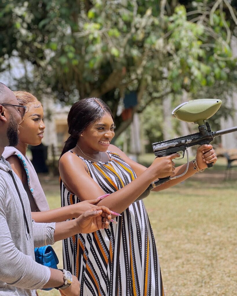 Fun day at Aburi, shooting